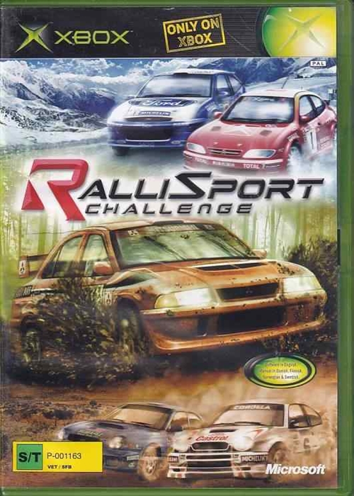 RalliSport Challenge - XBOX - (B Grade) (Used) (Eng)